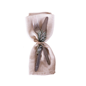 Cubiertos con Servilleta